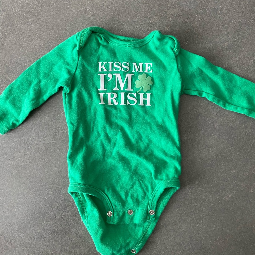 St. Patrick’s Day Long Sleeve Onesie | 6M